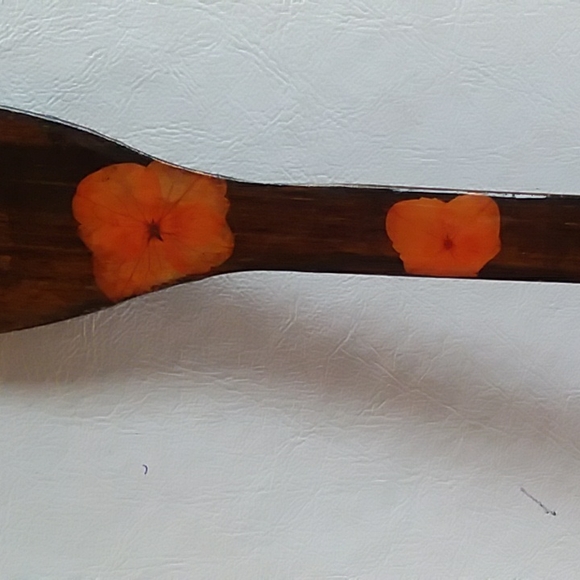 Hand Made Wood Salad Utensils - Picture 4 of 11